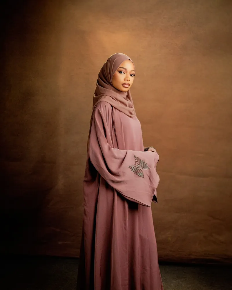 Hijab mousseline de soie, vue 2